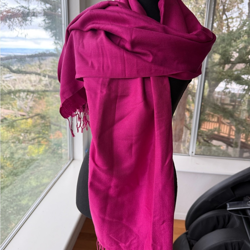 NEW The Limited Vibrant Pink Scarf